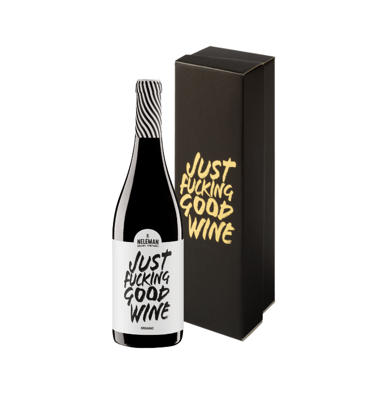Just Fucking Good Wine Cadeaupakket 1 fles Organic